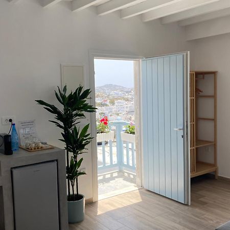 Ferienwohnung The View Of Mykonos Mykonos Town Exterior foto
